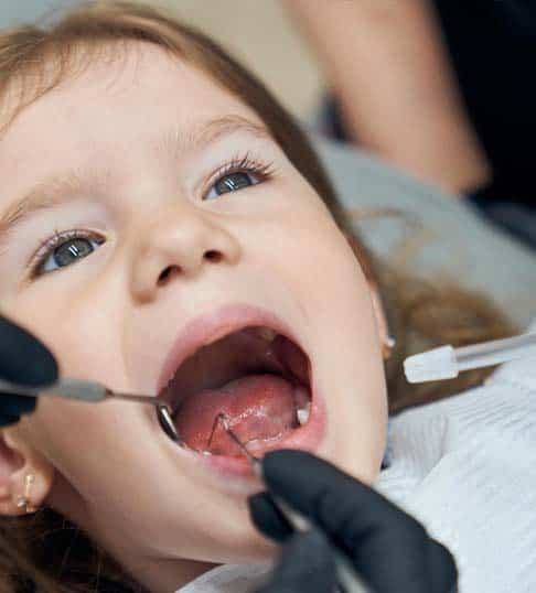 children's cavity treatment in Albania