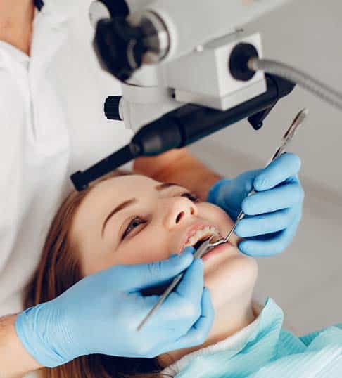 dental visit at a dental clinic in Albania