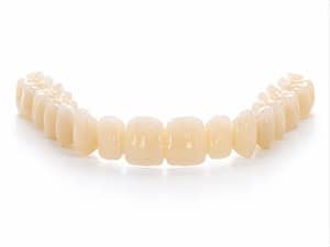 zirconia crowns package